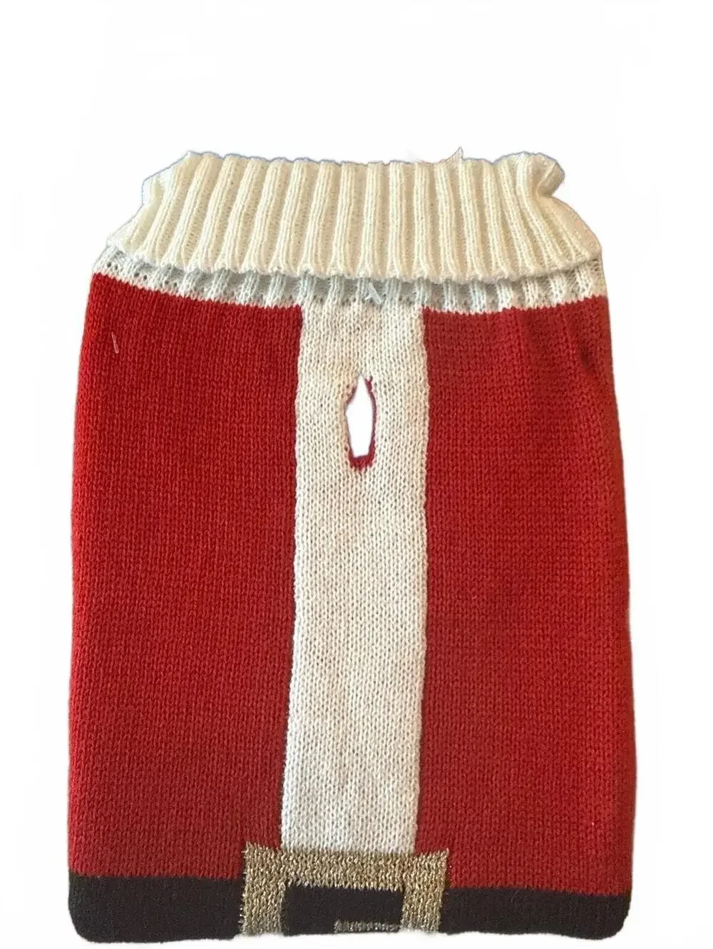 Vibrant Life Santa Sweater Medium Pet Sweater for Beagle, Standard Poodle